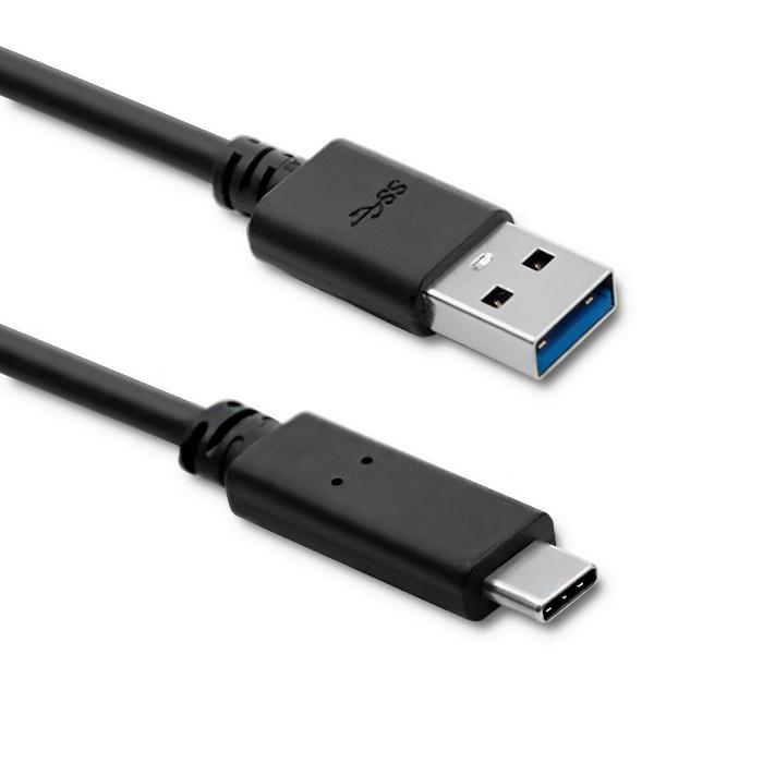  - Incom Group
 Kabel USB Qoltec 3.1 typ C męski | USB 3.0 A męski | 1.8m | Czarny 5901878503639