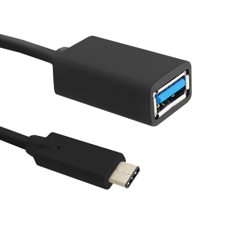  - Incom Group
 Kabel USB Qoltec 3.1 typ C męski USB 3.0 A żeński 0,2m 5901878504858