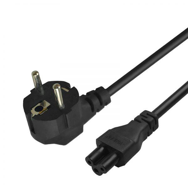  - Incom Group
 5901986046912 Kabel zasilający Savio CL-158 do notebooka "koniczynka" 3 m