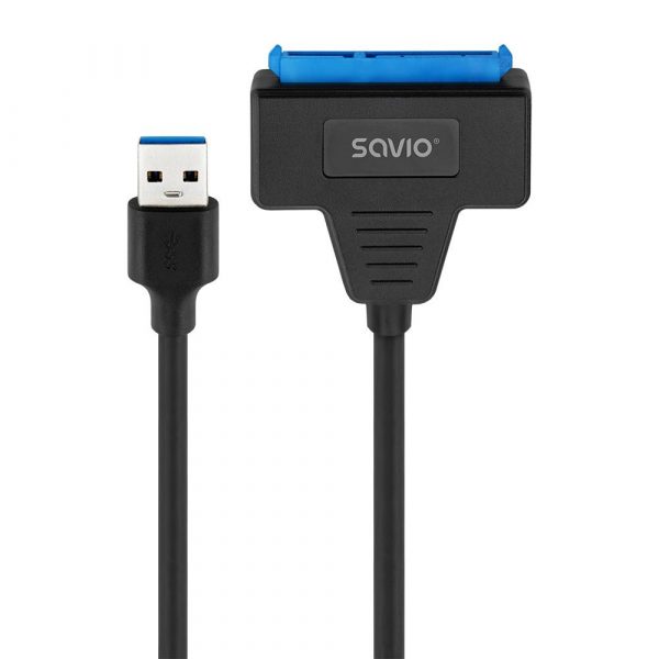 Kabel adapter SAVIO AK-68 USB-A 3.1 Gen 1 (M) - SATA (F) do dysków 2.5"  - Incom Group
 5901986048428