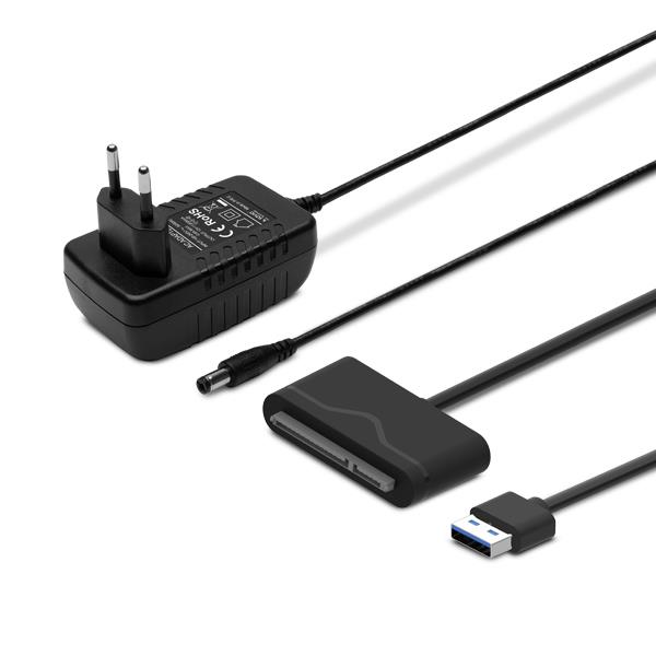 5901986045694  - Incom Group
 Kabel adapter Savio AK-39 USB 3.0 do dysków 3.5” z zasilaniem