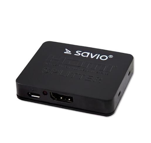  - Incom Group
 5901986041764 Splitter Savio CL-93 HDMI,  1x2 Full HD 4K