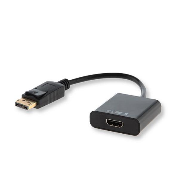  - Incom Group
 5901986044727 Kabel adapter Savio CL-55/B DisplayPort M - HDMI A F, worek