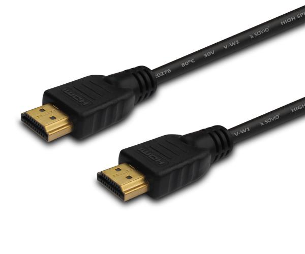  - Incom Group
 5901986040347 Kabel HDMI v1.4 Savio CL-38 15m, czarny, złote końcówki