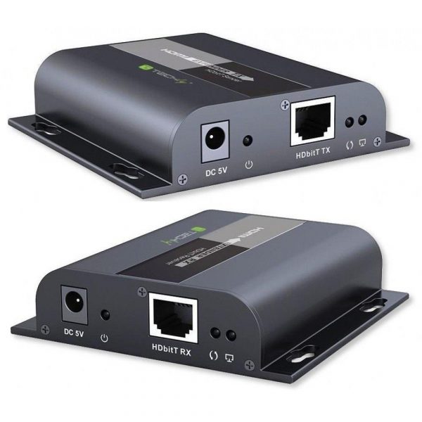 Extender / odbiornik Techly HDMI 1080p*60Hz HDBitT do 120m Cat.6 z IR 8059018361865  - Incom Group
