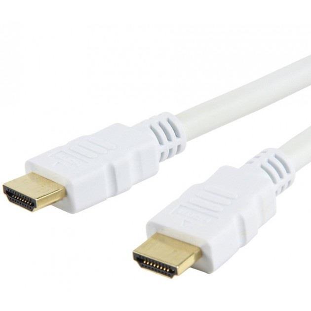 8057685306936  - Incom Group
 Kabel HDMI Techly HDMI-HDMI M/M 1,4 Ethernet 3D 4K, 5m, biały