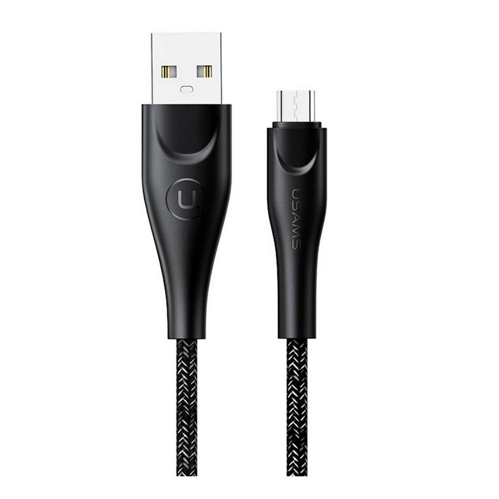 Kabel USB Usams U41 microUSB 1m czarny  - Incom Group
 6958444983509