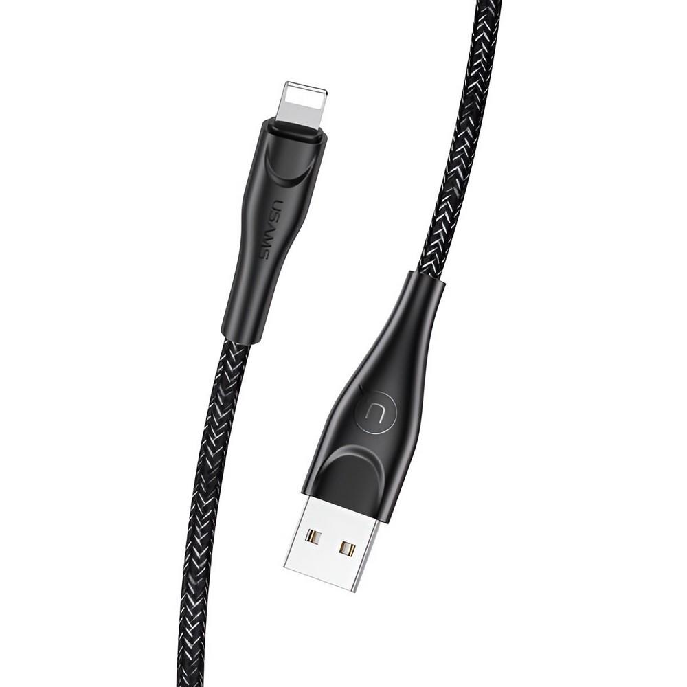 Kabel USB Usams U41 Lightning 2m Fast Charge -czarny  - Incom Group
 6958444983523