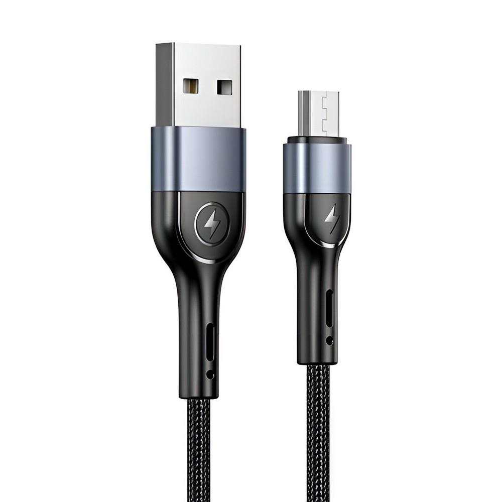  - Incom Group
 Kabel USB Usams U55 microUSB 1m czarny 6958444912547