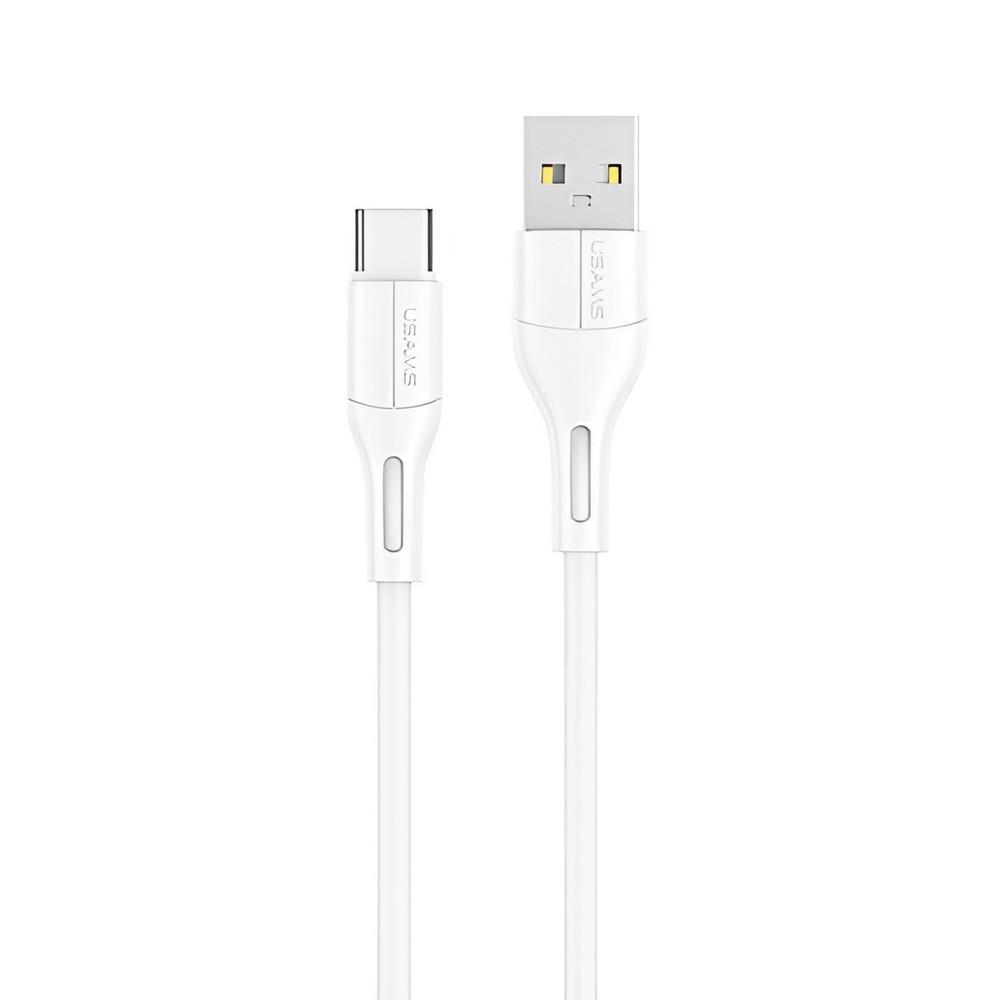 6958444969473 Kabel USB Usams U68 USB-C 1m Fast Charge -biały  - Incom Group
