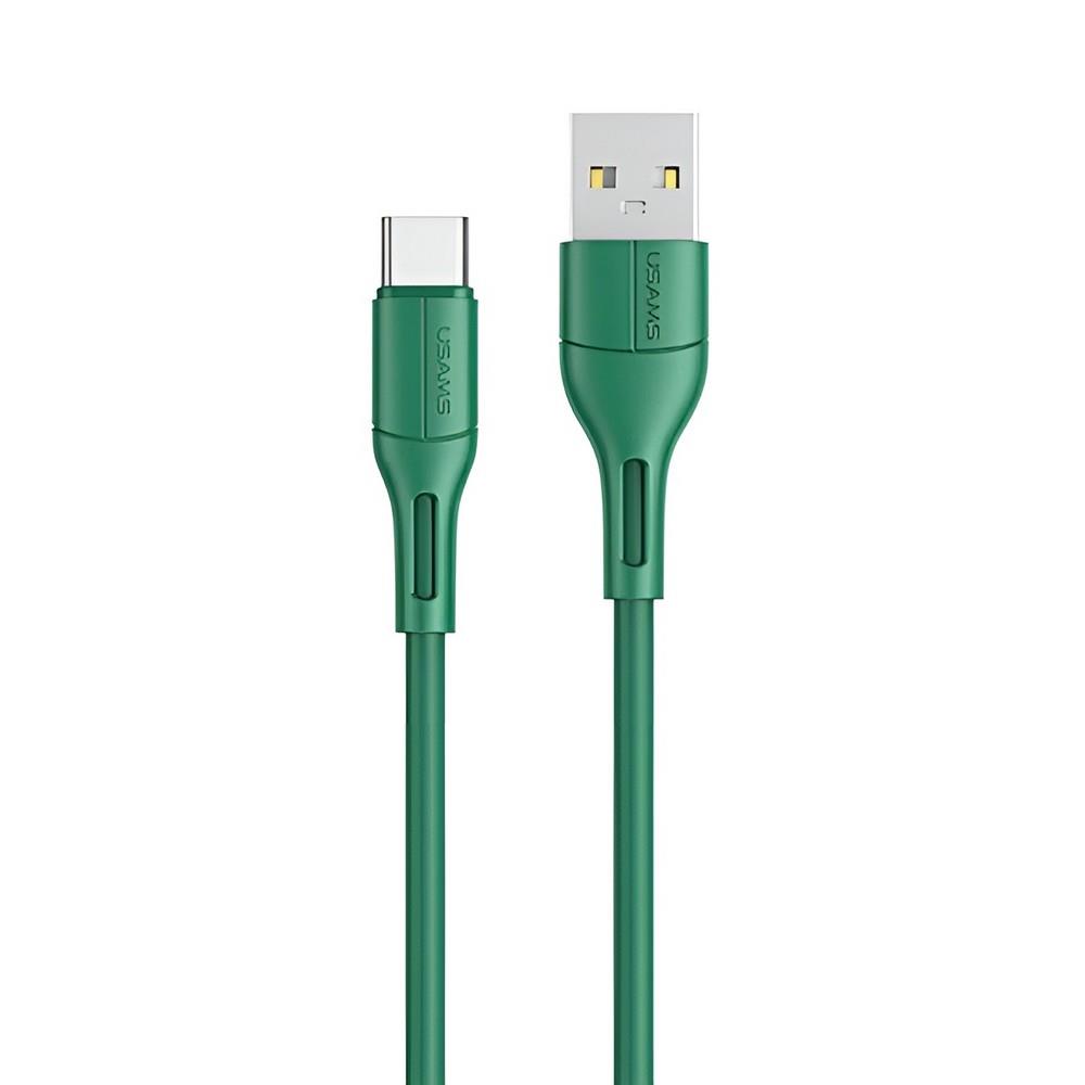  - Incom Group
 Kabel USB Usams U68 USB-C 1m Fast Charge -zielony 6958444969497