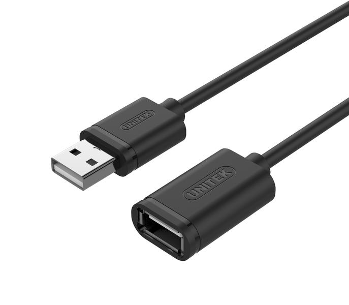  - Incom Group
 Przedłużacz USB 2.0 Unitek Y-C447GBK AM-AF 0,5m 4894160026231