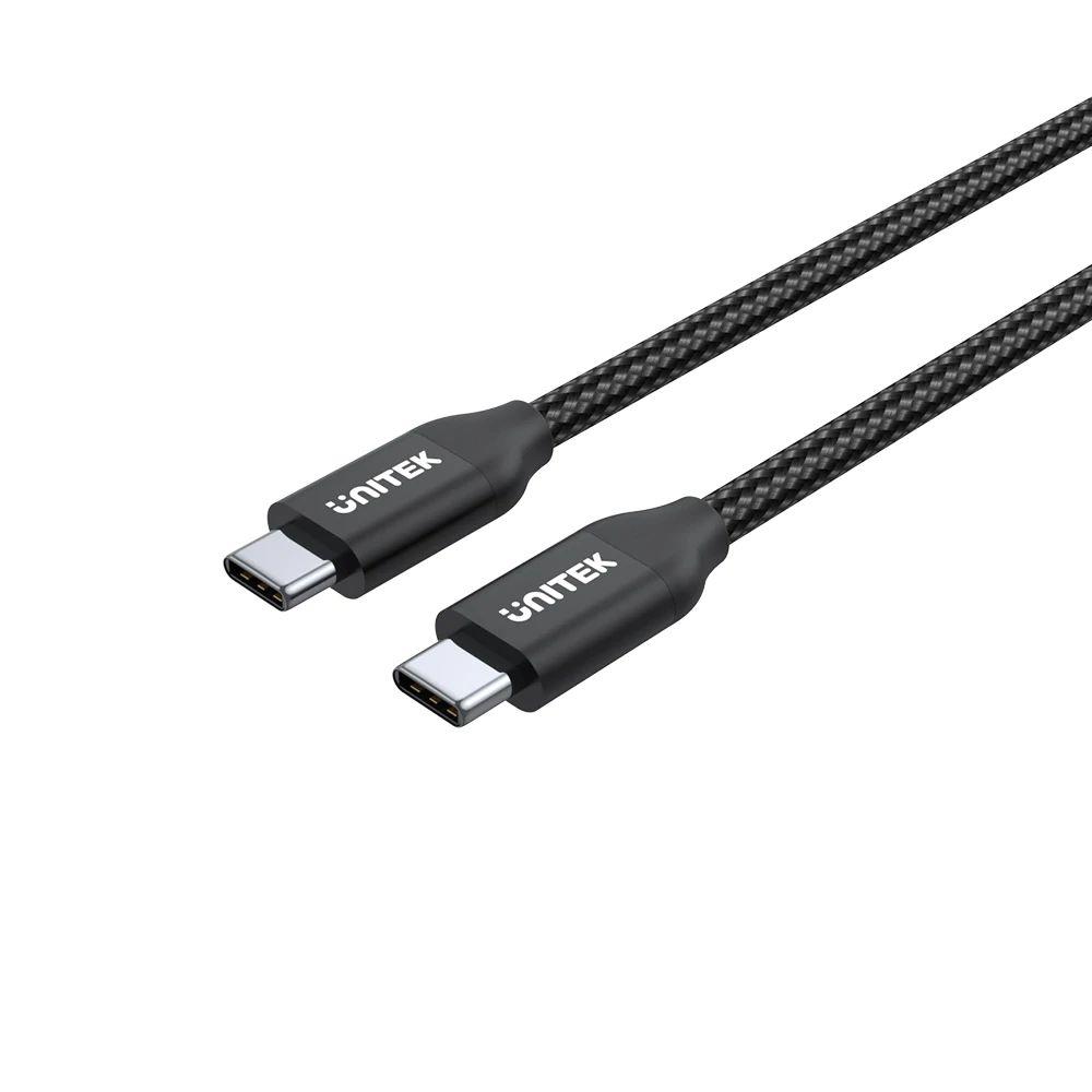 Kabel USB Unitek C14059BK USB 3.1 Typ-C (M) - USB Typ-C  (M) 2m, PD 100W  - Incom Group
 4894160038371