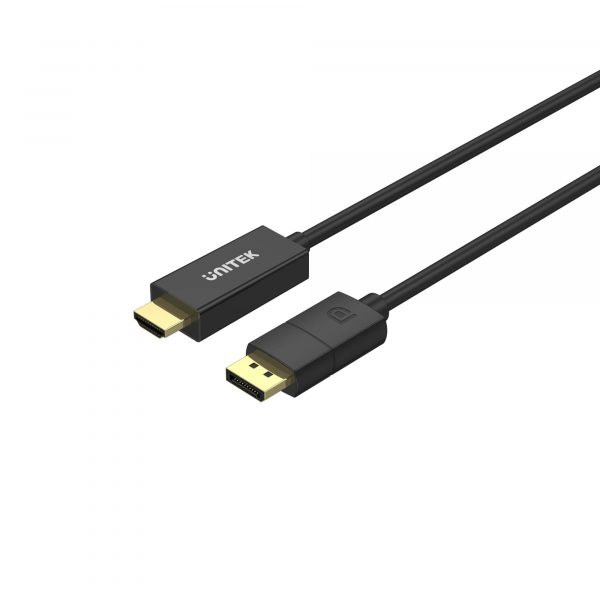 4894160048462  - Incom Group
 Kabel adapter Unitek V1608A DisplayPort 1.2 - HDMI 2.0 4K 60Hz, 1,8m