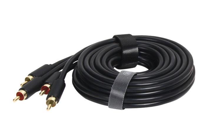 Kabel Unitek Y-C945BK 2x RCA (M) - 2x RCA (M) 1,5m, Gold  - Incom Group
 4894160021557