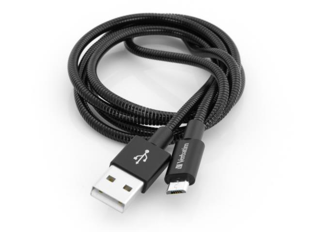  - Incom Group
 Kabel Verbatim micro USB-B(M) - USB-A(M) 1m czarny 0023942488637