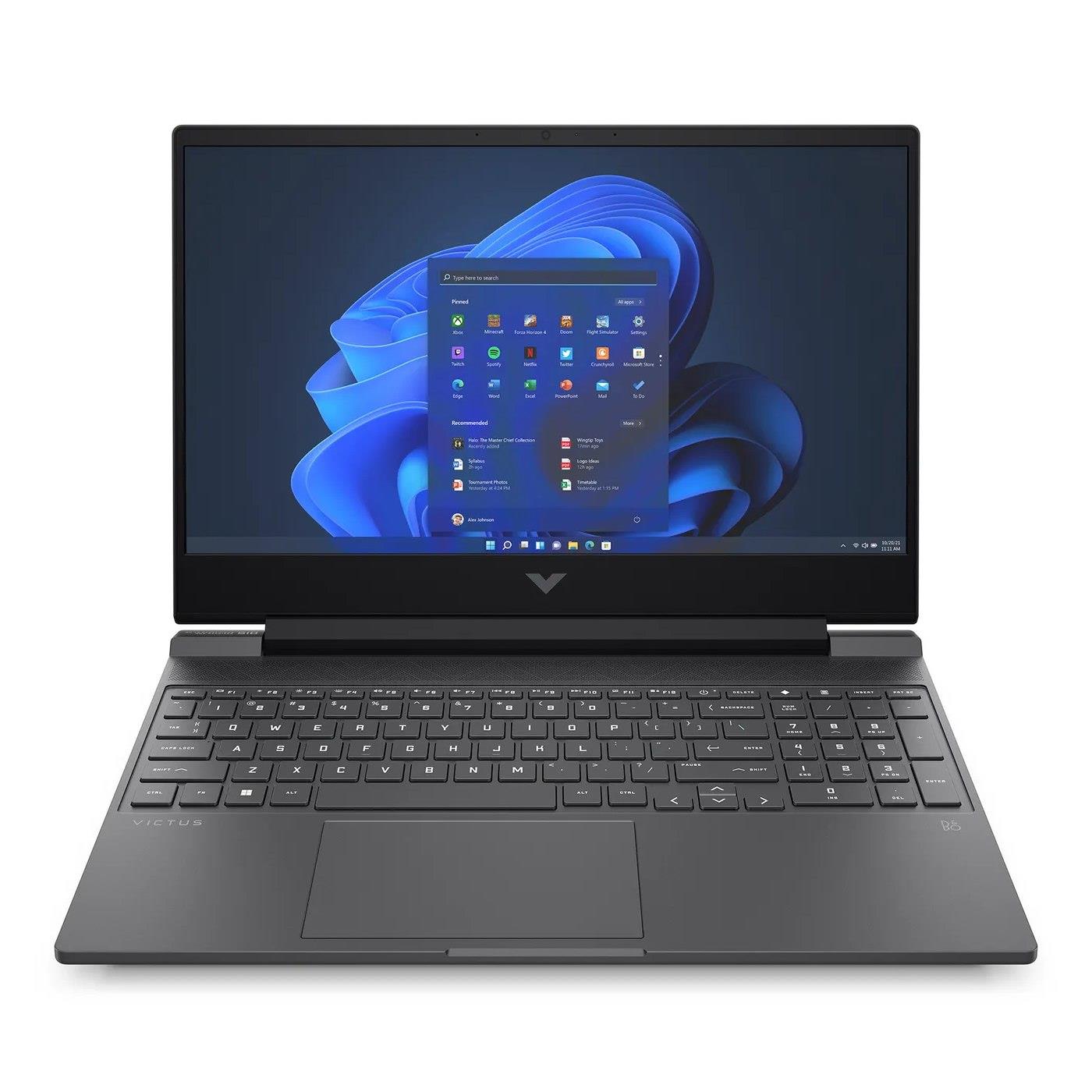  Notebook HP Victus 15 15,6"FHD/i5-12500H/16GB/SSD512GB/RTX 4060-8GB/W11 Grey  - Incom Group
