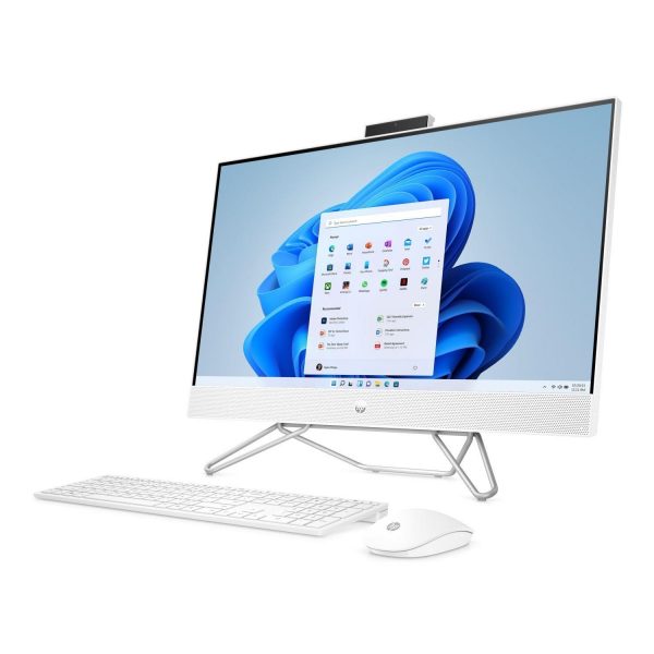 Komputer AIO HP 27-cb1022nw 27"/R5-5625U/16GB/SSD512GB/Radeon/W11 White 0196786082801  - Incom Group
