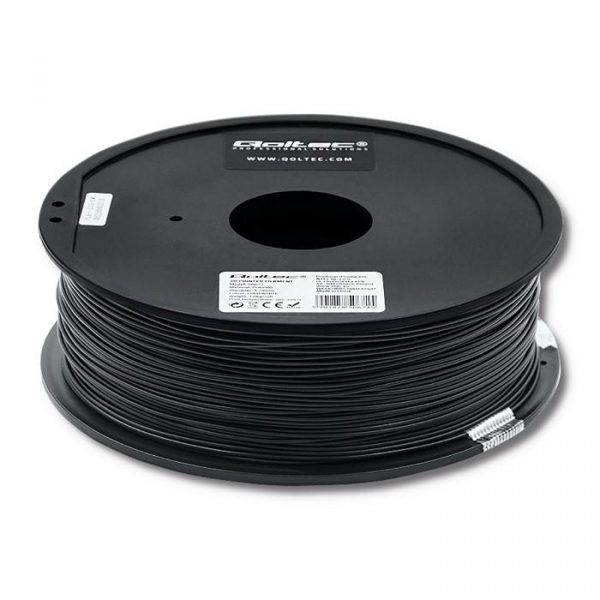 Filament Qoltec do druku 3D | ABS PRO | 1,75mm | 1kg | Black  - Incom Group
 5901878506777