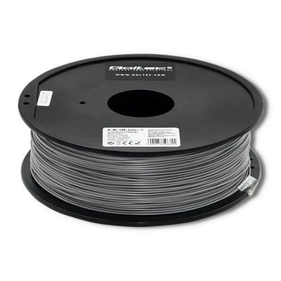 5901878506807 Filament Qoltec do druku 3D | ABS PRO | 1,75mm | 1kg | Silver  - Incom Group
