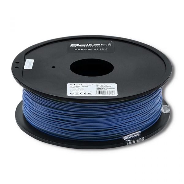 5901878506821 Filament Qoltec do druku 3D | ABS PRO | 1,75mm | 1kg | Blue  - Incom Group
