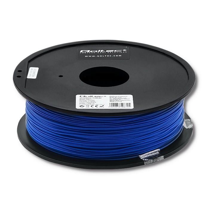 Filament Qoltec do druku 3D | PLA PRO | 1,75mm | 1kg | Blue 5901878506753  - Incom Group
