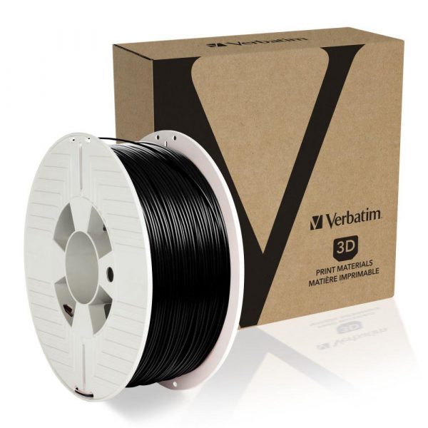 Filament do drukarek 3D Verbatim ABS 1,75 mm 1kg czarny 0023942550266  - Incom Group
