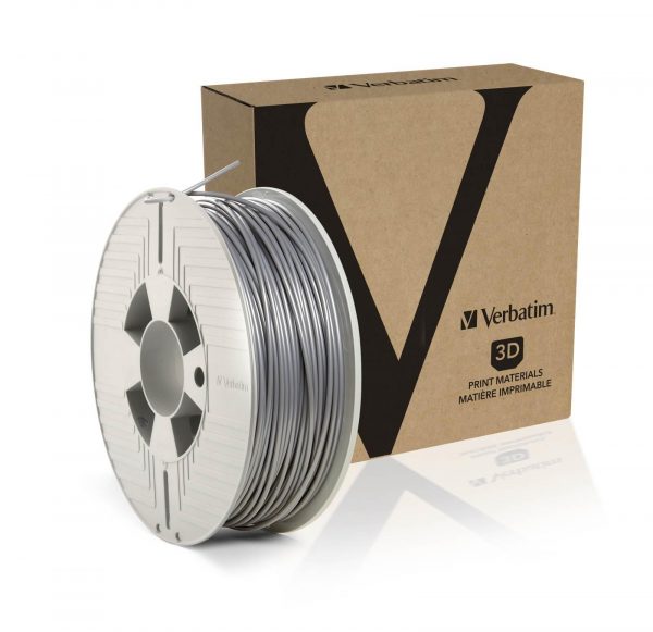 Filament do drukarek 3D Verbatim ABS 2,85 mm 1kg szary 0023942550365  - Incom Group
