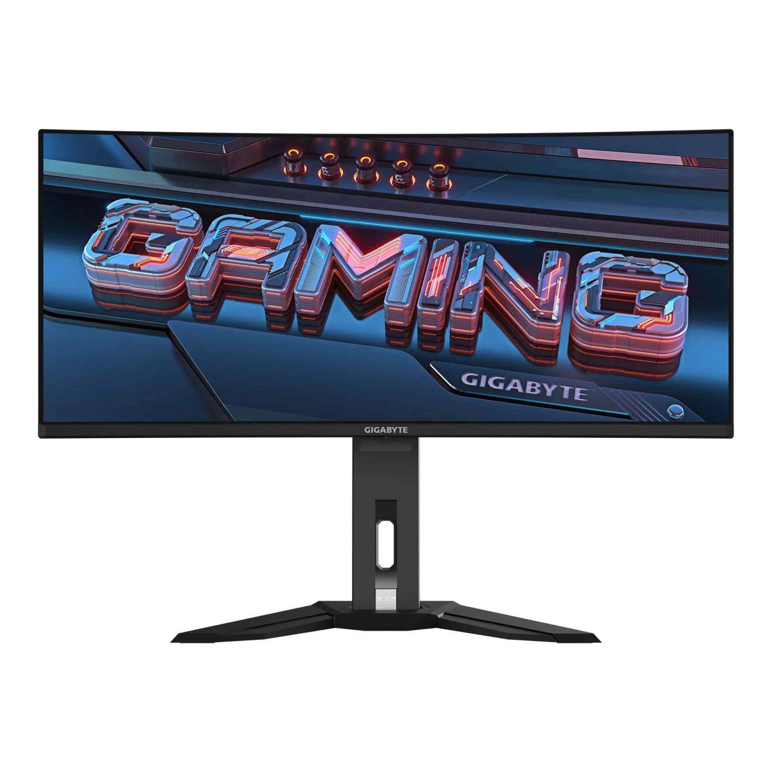 4719331858926 Monitor Gigabyte 34" MO34WQC2 2xHDMI DP USB-C głośniki  - Incom Group
