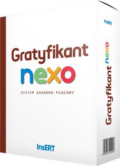 Oprogramowanie InsERT - Gratyfikant nexo do 30 pracowników i dowolną liczbą stanowisk 5907616102928  - Incom Group
