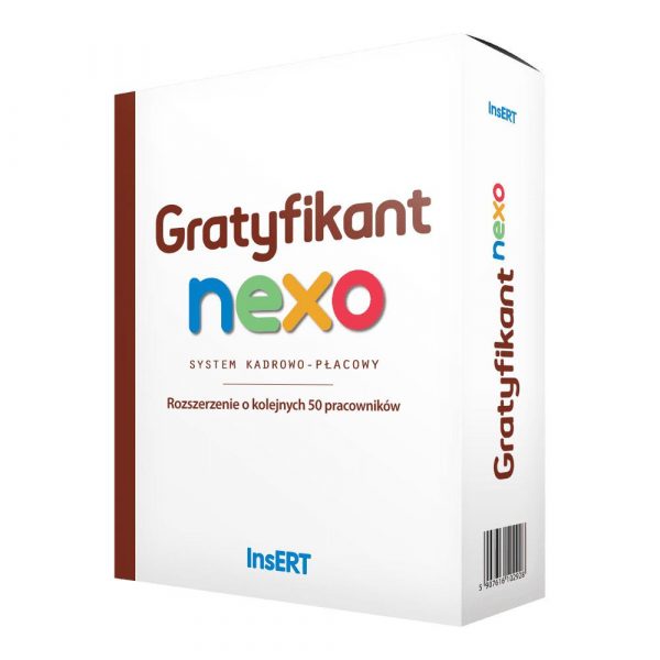  - Incom Group
 Oprogramowanie InsERT - Gratyfikant nexo PRO rozszerzenie o kolejnych 50 pracowników 