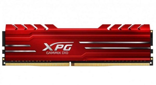 Pamięć DDR4 ADATA XPG Gammix D10 8GB (1x8GB) 3000MHz CL16 1,2V red  - Incom Group
 4713218462442