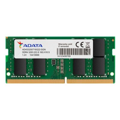 4710273778570  - Incom Group
 Pamięć SODIMM DDR4 ADATA Premier 8GB (1x8GB) 3200MHz CL22 1,2V Single