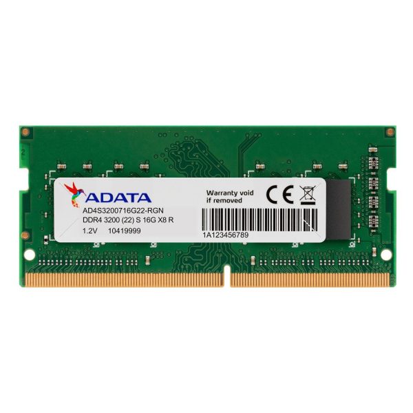 4711085933539  - Incom Group
 Pamięć SODIMM DDR4 ADATA Premier 32GB (1x32GB) 3200MHz CL22 1,2V