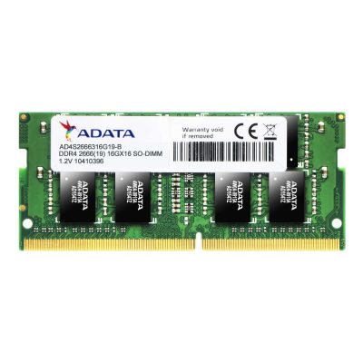 Pamięć SODIMM DDR4 ADATA Premier 16GB (1x16GB) 2666MHz CL19 1,2V Single 4713218461766  - Incom Group
