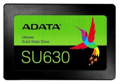 4713218469199 Dysk SSD ADATA Ultimate SU630 960GB 2,5" SATA3 (520/450 MB/s) 7mm, 3D QLC / Black Retail  - Incom Group
