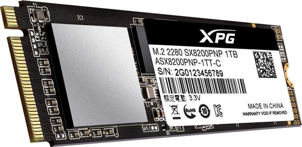 4713218469465  - Incom Group
 Dysk SSD ADATA XPG SX8200 PRO 1TB M.2 PCIe NVMe (3350/2800 MB/s) 2280, 3D TLC NAND