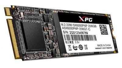 Dysk SSD ADATA XPG SX6000 PRO 256GB M.2 PCIe NVMe (2100/1200 MB/s) 2280, 3D TLC NAND 4713218469328  - Incom Group
