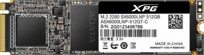  - Incom Group
 4710273770734 Dysk SSD ADATA XPG SX6000 Lite 512GB M.2 PCIe NVMe (1800/1200 MB/s) 2280, 3D NAND