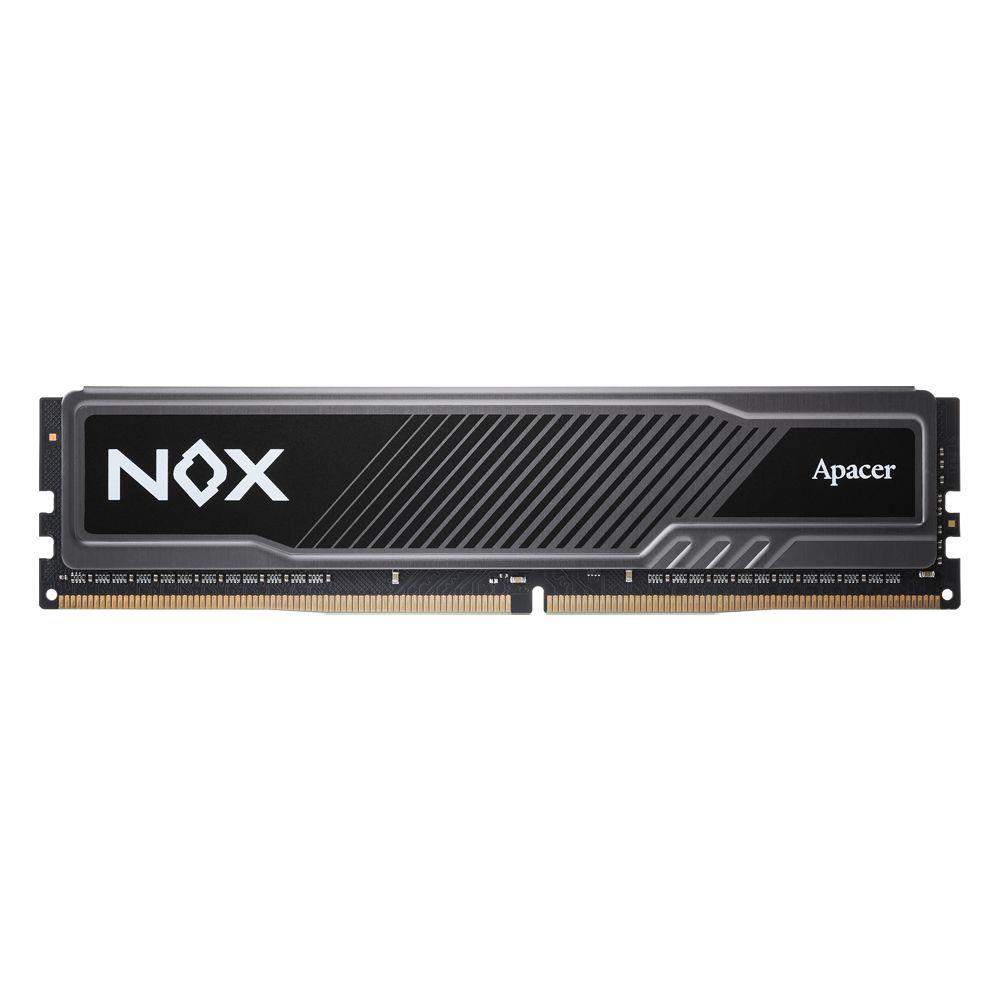 Pamięć DDR4 Apacer NOX Gaming 8GB (1x8GB) 3200MHz CL16 1,35V  - Incom Group
 4712389907851