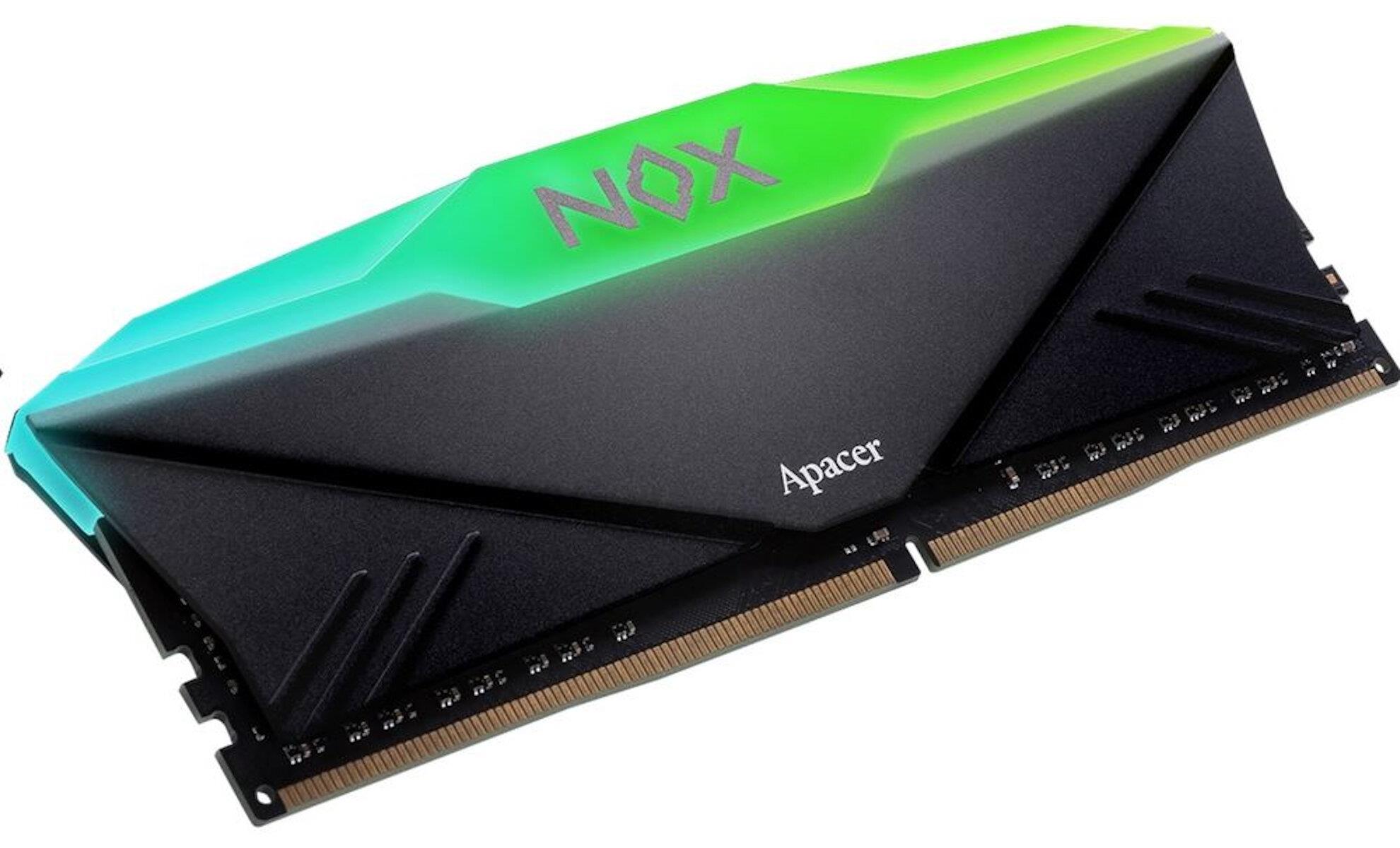 4712389907080  - Incom Group
 Pamięć DDR4 Apacer NOX RGB 32GB (2x16GB) 3200MHz CL16 1,35V