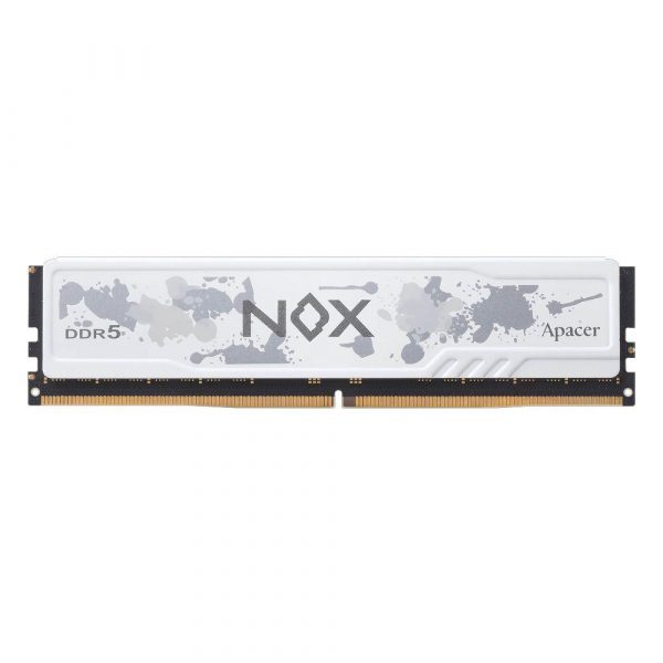  - Incom Group
 Pamięć DDR5 Apacer NOX 16GB (1x16GB) 6200MHz CL40 1,35V Biała XMP 4712389930736