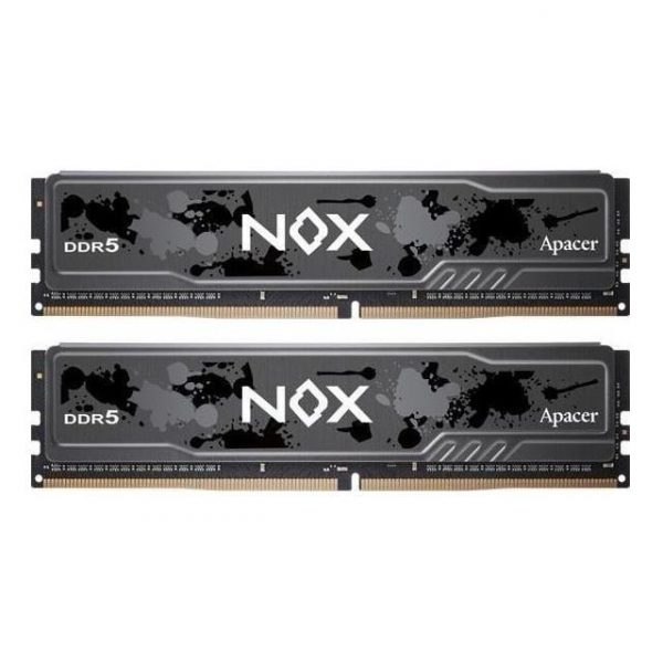 4712389909374  - Incom Group
 Pamięć DDR5 Apacer NOX 64GB (2x32GB) 6200MHz CL40 1,35V Black XMP