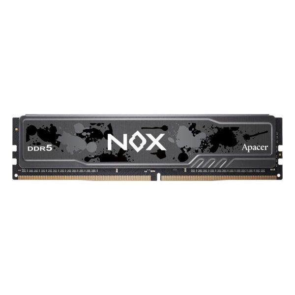 Pamięć DDR5 Apacer NOX 16GB (1x16GB) 6400MHz CL40 1,4V Black XMP 4712389909695  - Incom Group
