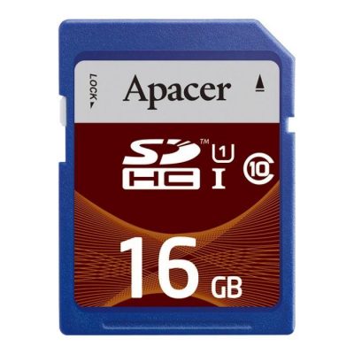  - Incom Group
 Karta pamięci SDHC Apacer 16GB Class 10 U1 4712389898791