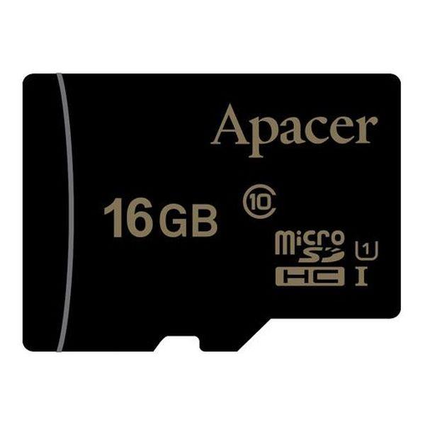 Karta pamięci microSDHC Apacer 16GB Class 10 U1 BULK   - Incom Group
