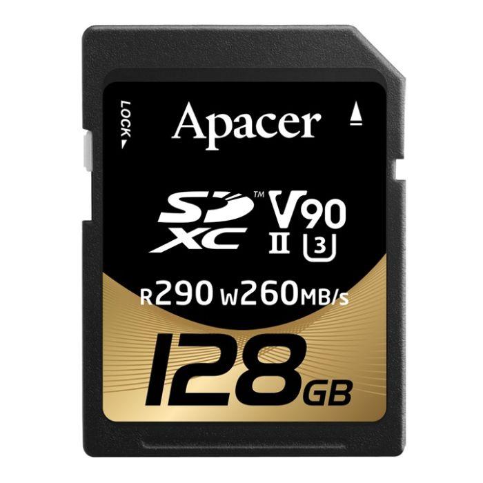  - Incom Group
 Karta pamięci SDXC Apacer 128GB (290/260 MB/s) Class 10 UHS-II U3 V30 4712389919427