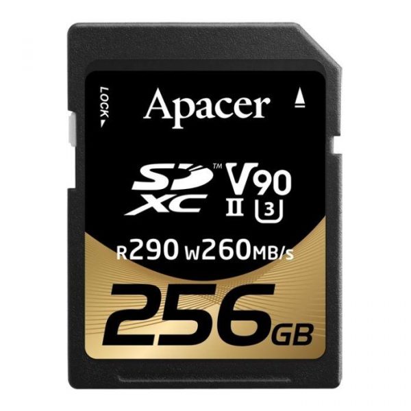  - Incom Group
 Karta pamięci SDXC Apacer 256GB (290/260 MB/s) Class 10 UHS-II U3 V30 4712389919441