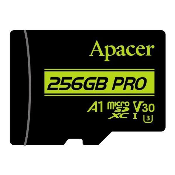 Karta pamięci microSDXC Apacer Professional 256GB (100/80 MB/s) Class 10 UHS-I U1 V30 A1 BULK   - Incom Group
