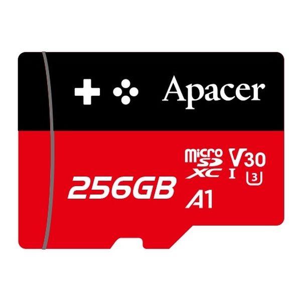 4712389919687 Karta pamięci microSDXC Apacer Gaming 256GB (100/80 MB/s) Class 10 UHS-I U3 V30 A1  - Incom Group
